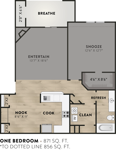 allure 1x1 floor plan